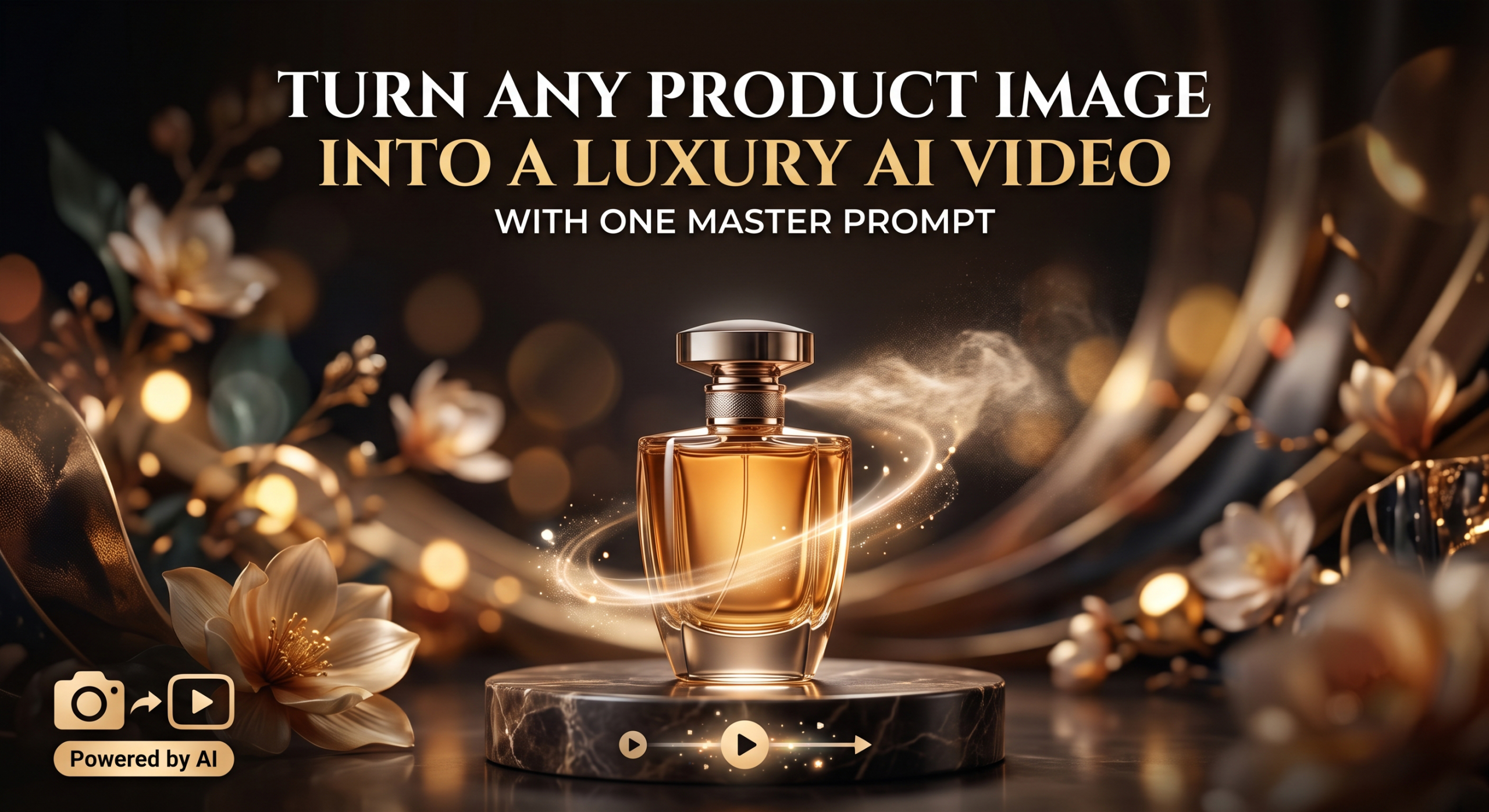 Turn Any Product Image Into a Luxury AI Video With One Prompt
